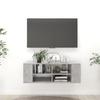 VidaXL Wall-Mounted TV Cabinet Concrete Grey 102x35x35 Cm Chipboard