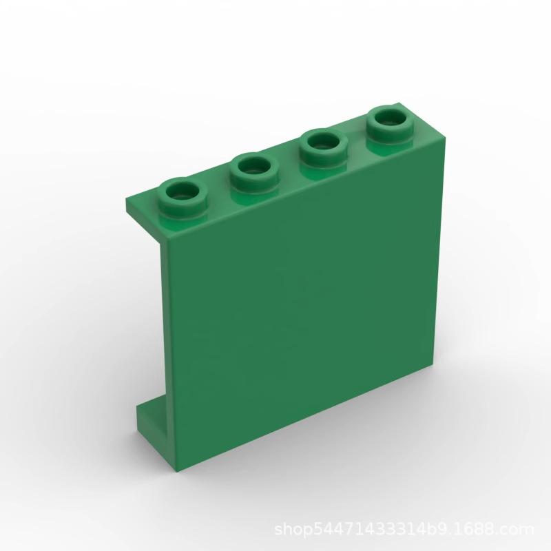 

10PCS 60581 4215 Thin Bricks 1x4x3 Panel Building Block Moc Hue Attachments Works With featuring Brick DO-IT-YOURSELF Children s Toy 10pcs зелёный
