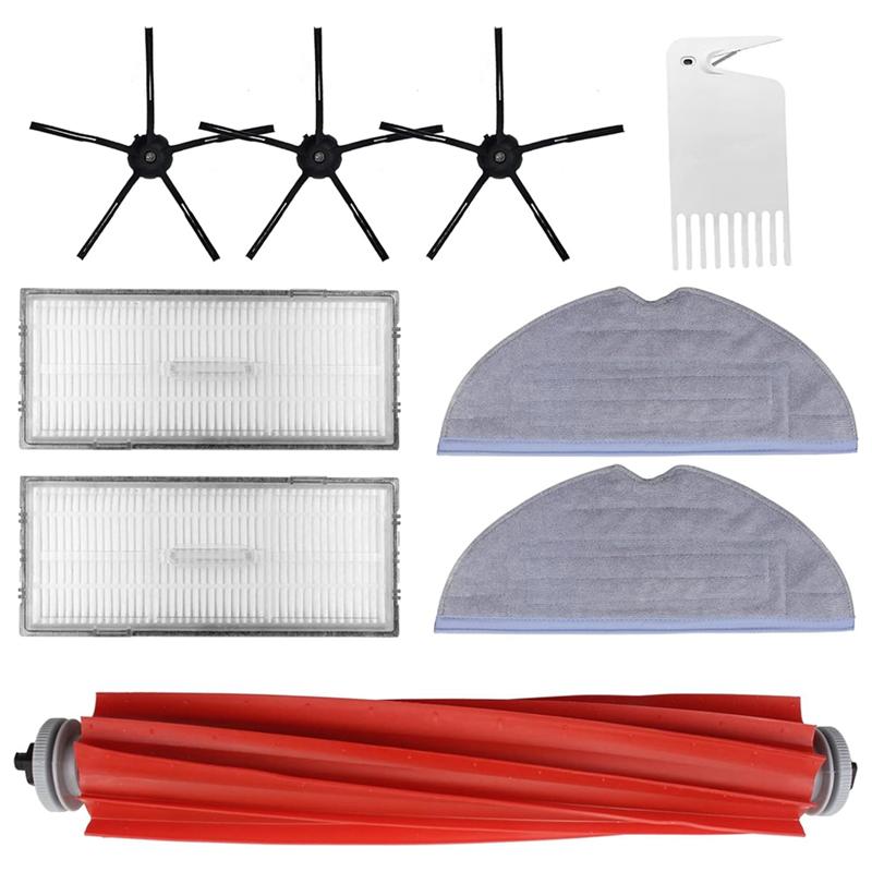 

A65T-For Xiaomi Roborock S7 S7+ S7 Pro S7 Maxv S7 Maxv Ultra Accessories Replacement Parts Main Side Brush Filter Mops