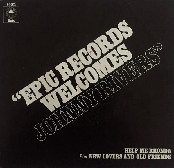 

7inch Record JOHNNY RIVERS - Help Me Rhonda 850121 Epic, Soul City 1975 US Rock Used