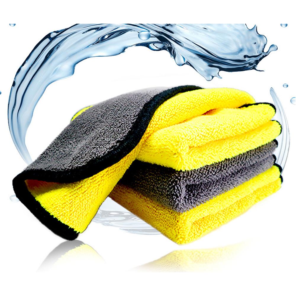 3/10/20pc Truck Car Wash Towel Thickened Absorbent Microfiber Towel Car Cleaning Dry Cloth Car Care Cloth Car Wash Rag
