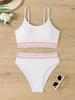 2026 Women's High Waist Split Bikini - Sexy Conservative Swimwear