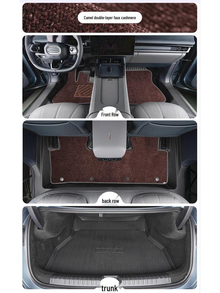 Lynk & Co 07 TPE Floor Mats Full Coverage 2024 Model Interior Accessories