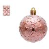 6pcs 6cm Star Christmas Balls Set Colorful Xmas Tree Pendants  Home New Year Gift