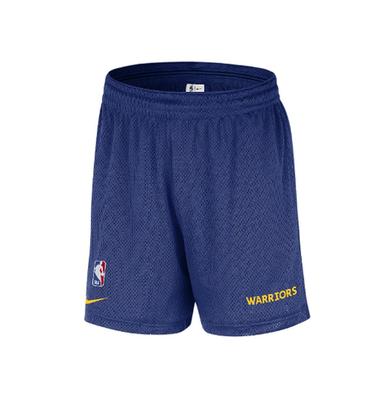 Short de Basketball Golden State Warriors Homme Bleu Rush FV1993-495