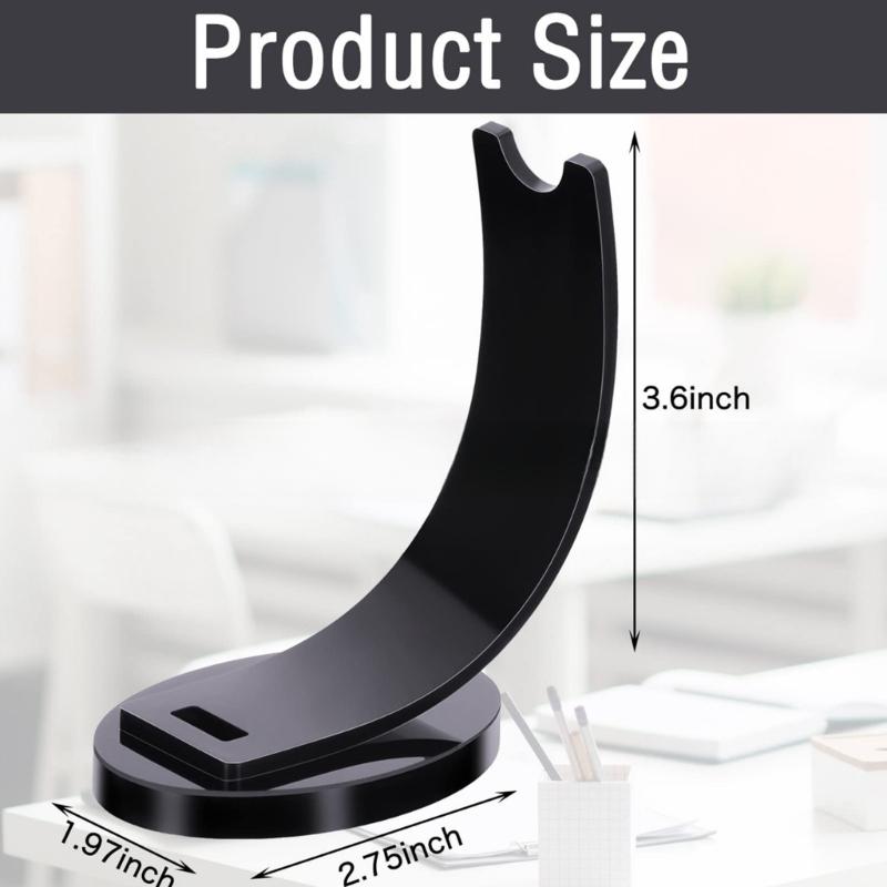 Pen Stand Acrylic Pen Holder Display Stand Practical Makeup Brush Rack Organizer for Home School Office or Store Use