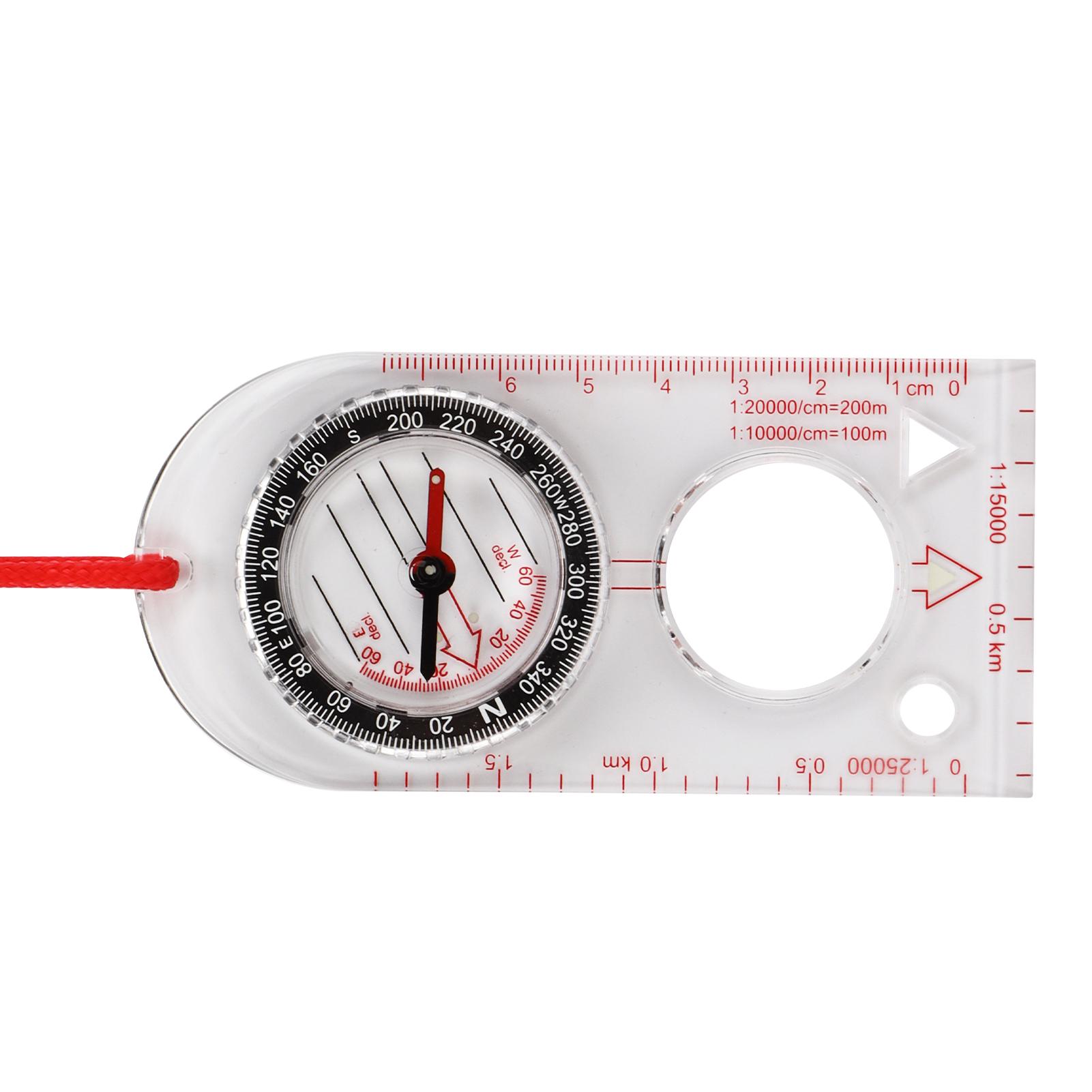 

Orienteering Compass Portable Lightweight Durable Waterproof Hiking Compass for Various Outdoor Activities