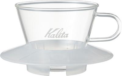 Coffee Dripper Wave Series Glass for 1-2 People Clear WDG-155 #05066