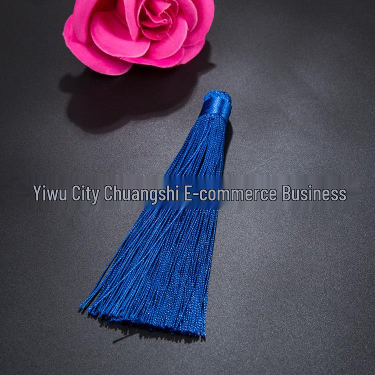 12.5cm DIY Chinese Knot Car Hanging Tassel Fringe One Tassel