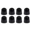 8Pcs Universals Plastic Toilet Bolt Covers Toilet Bowl Push On Bolt Screw Caps Toilet Anchor Screw Cap Decoration