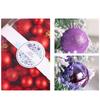 Christmas Ball Set Decorations, Pack of 44pcs Hanging Pendant Ornament for DIY Tree Ornament Home Decorating Supplies