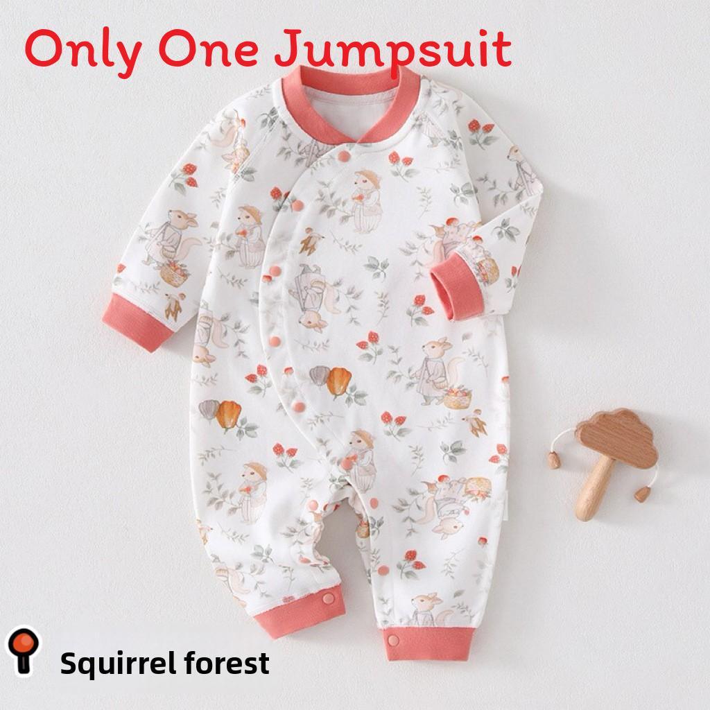 Baby Cotton Onepiece Romper With No Bone Technology For Newborns And Infants
