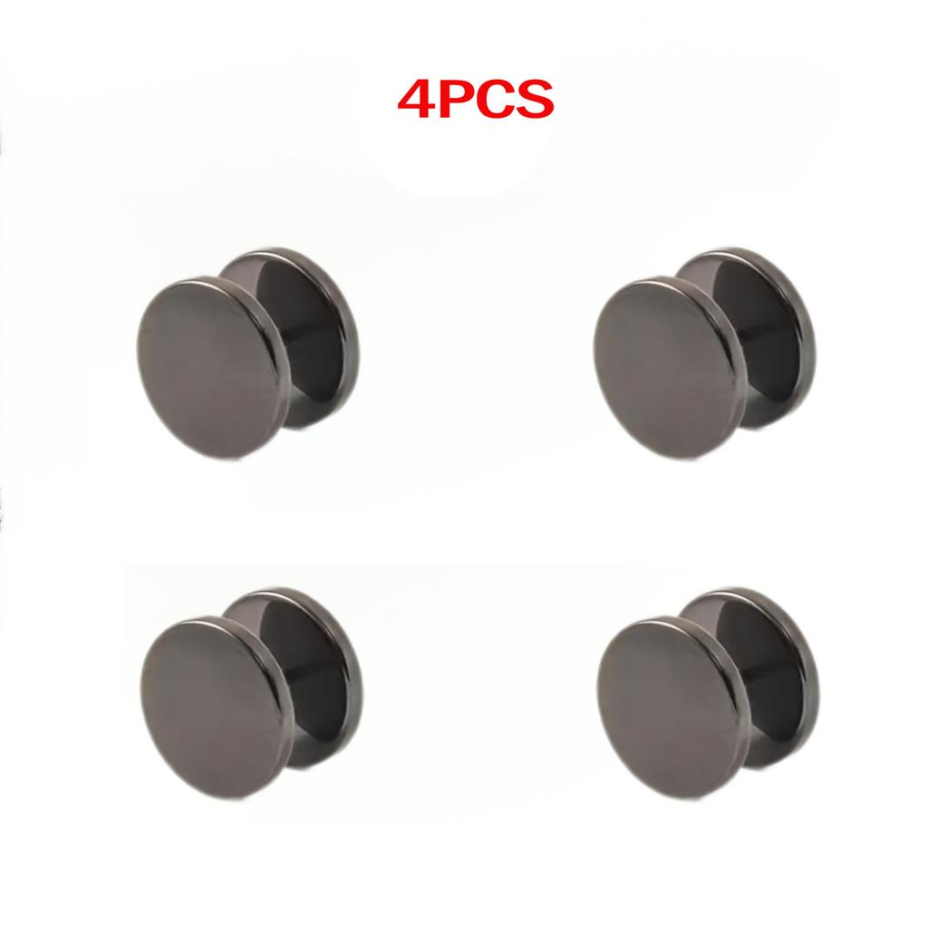 2/4pcs Seamless Spiral Buckle Clip Cuff Fastener for Fashion Buttons On Sweaters Collars Fixing Clip Avoid Wardrobe Malfunction