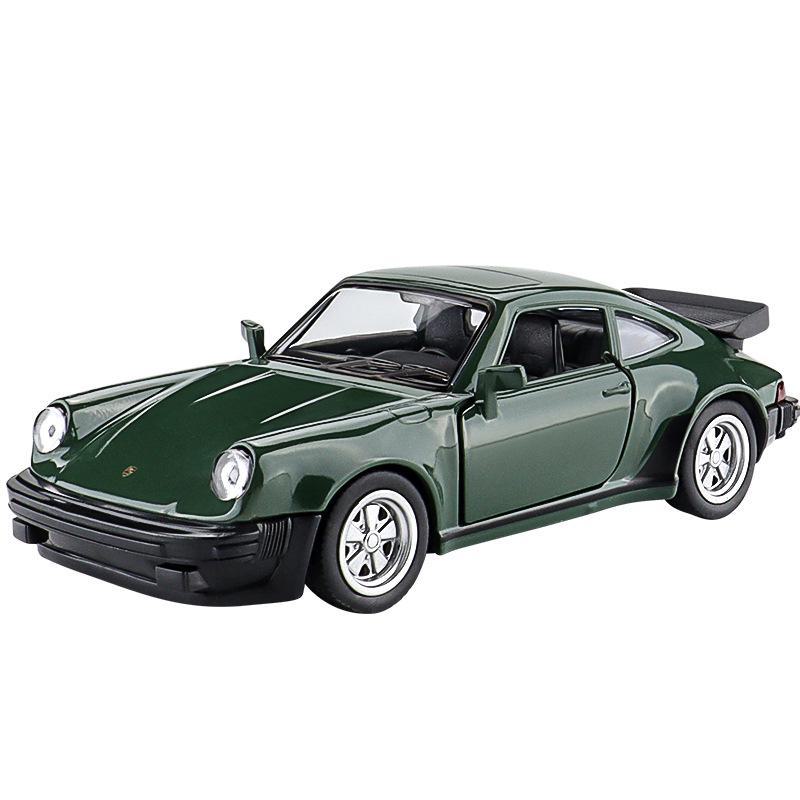 Retro Porsche 911 1:36 Alloy Pull-Back Toy Car Model for Boys
