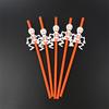 Halloween Cartoon Skull / Pumpkin Straws Halloween Holiday Bar Party Decor Home Party Decor 5pcs