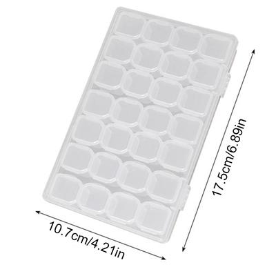 56/28 Diamond Embroidery Box Diamond Painting Cross Stitch Tools Accessory Boxes Case Useful Storage Dismountable