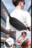 FENRUIEN Shoulder Crossbody Small Waist Hip SBS Zipper Perfect for and Sports Men's Bag, Bag, Pouch, Bag, Waterproof, Lightweight, Multi-functional,