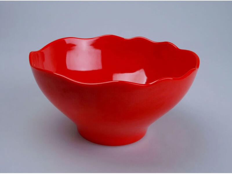 Wuhe Nordic Melamine Round Fruit Plate