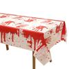 Halloween PEVA Einweg Rechteckige Tischdecke für Partys und Desserts