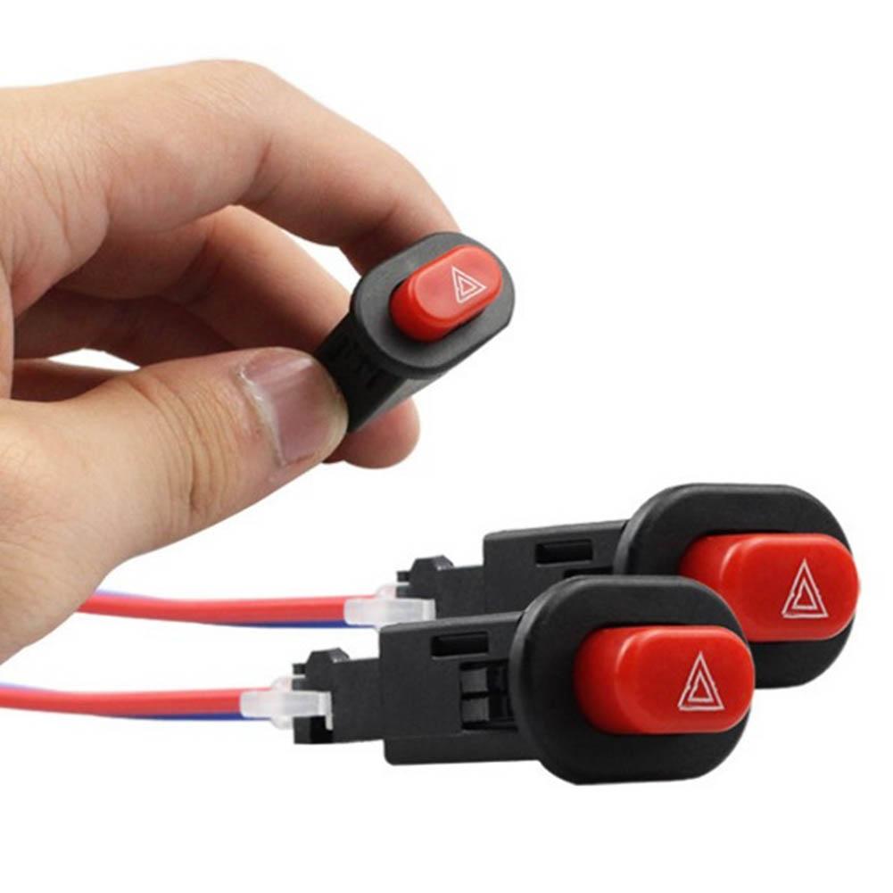 Motorcycle Adjustable Double Signal Switch with LED Blinker and Hazard