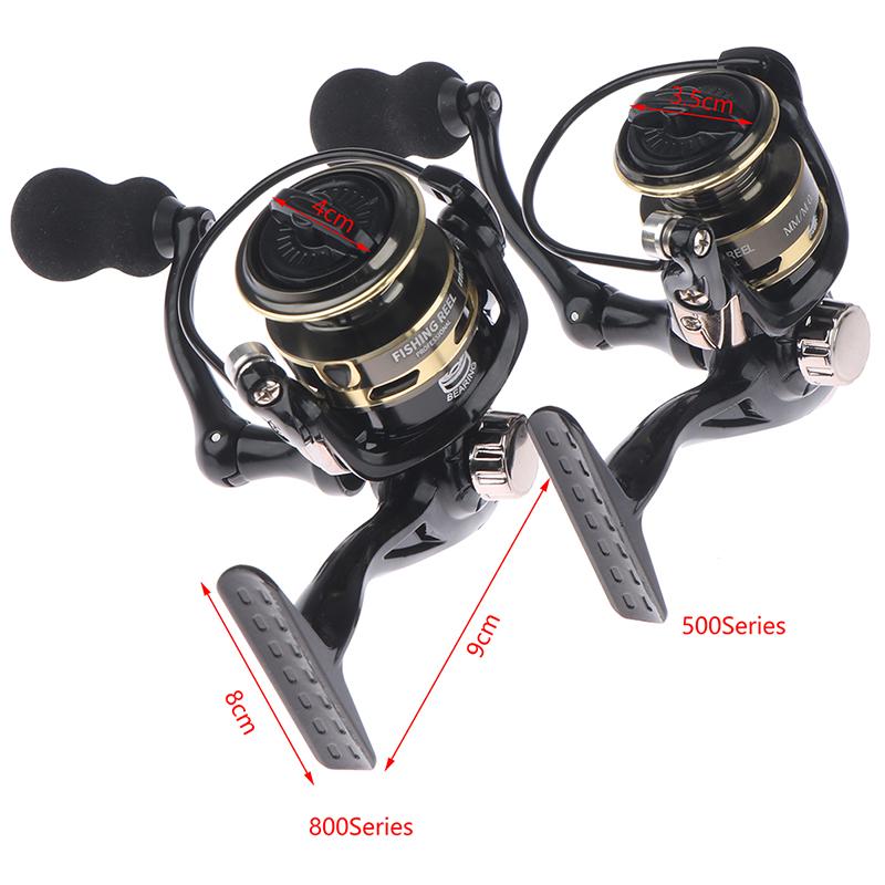 500/800 Serie Eva Grip Ultra Lichtgewicht Vismolen 12+1Bb Hoge Snelheid Tandwielverhouding 5.2:1 Mini Werpmolen