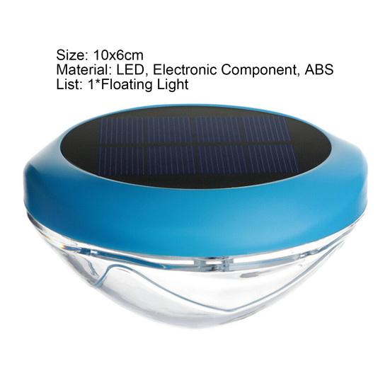 Floating Light RGB Application IP68 Wide Decorative Waterproof Swimming Pool Light for Garden