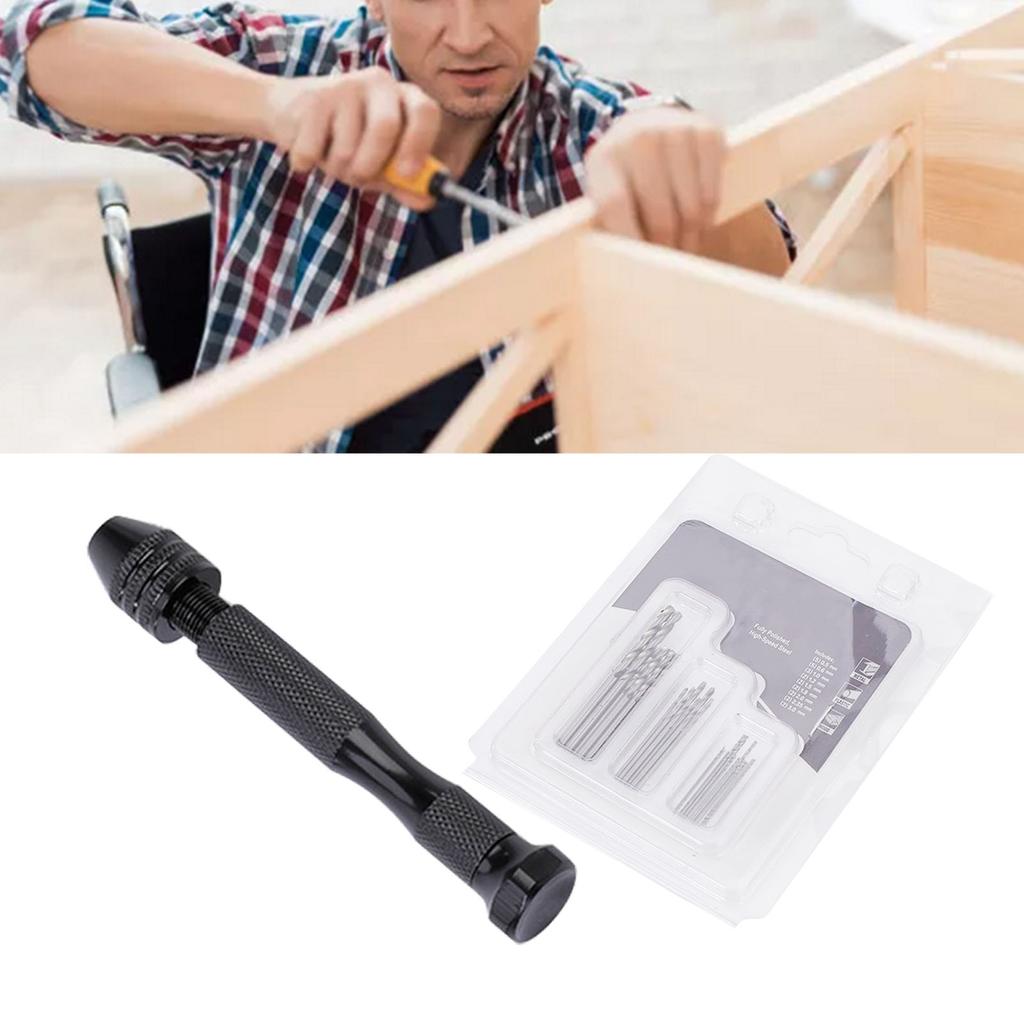 Twist Drill Bit Set Mini Hand Hard Alloy for Small Jewelry Modeling DIY 0.5?3.0mm