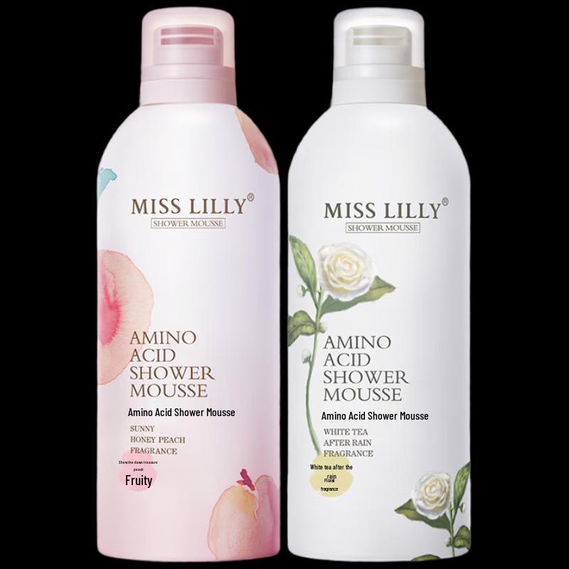 Missley Dual-Scented Foaming Bath Mousse Set