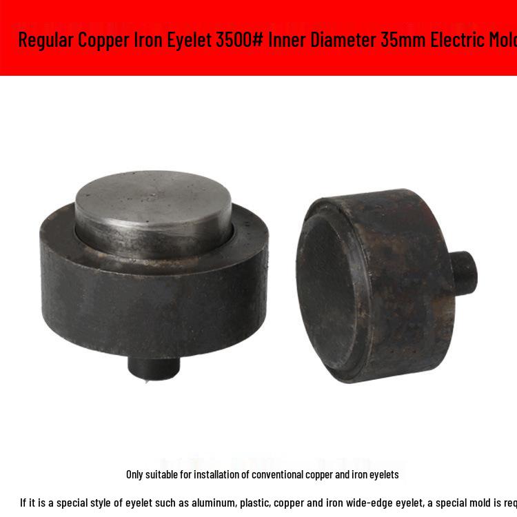 Copper Iron Eyelet & Rivet Installation Tool for Shoes