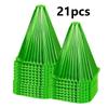 5-31Pcs Growth Box Planting Tent Reusable Square Use Plant Clock Cover To Protect Plants From Bird Frost and Snail Damage Green