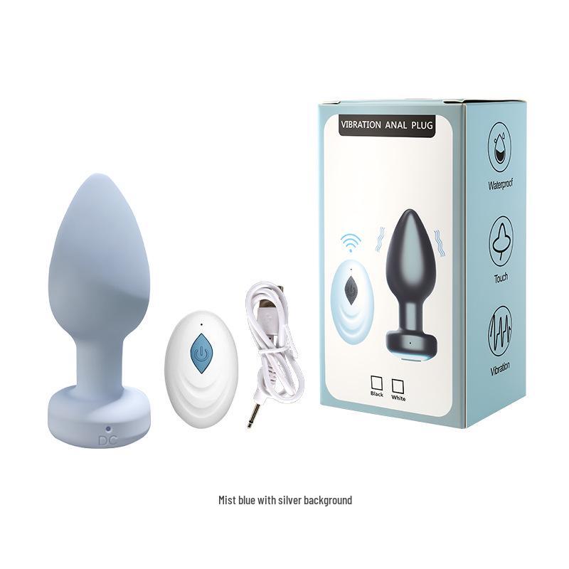 Wireless Remote-Control Mini Butt Plug Vibrator for Men & Women