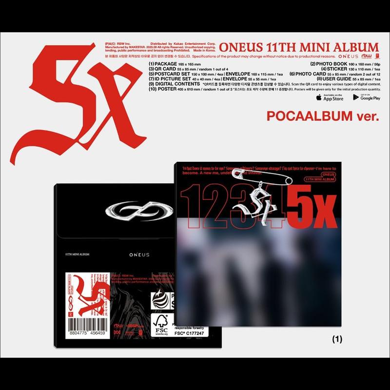 ONEUS 5x POCA Album Ver.