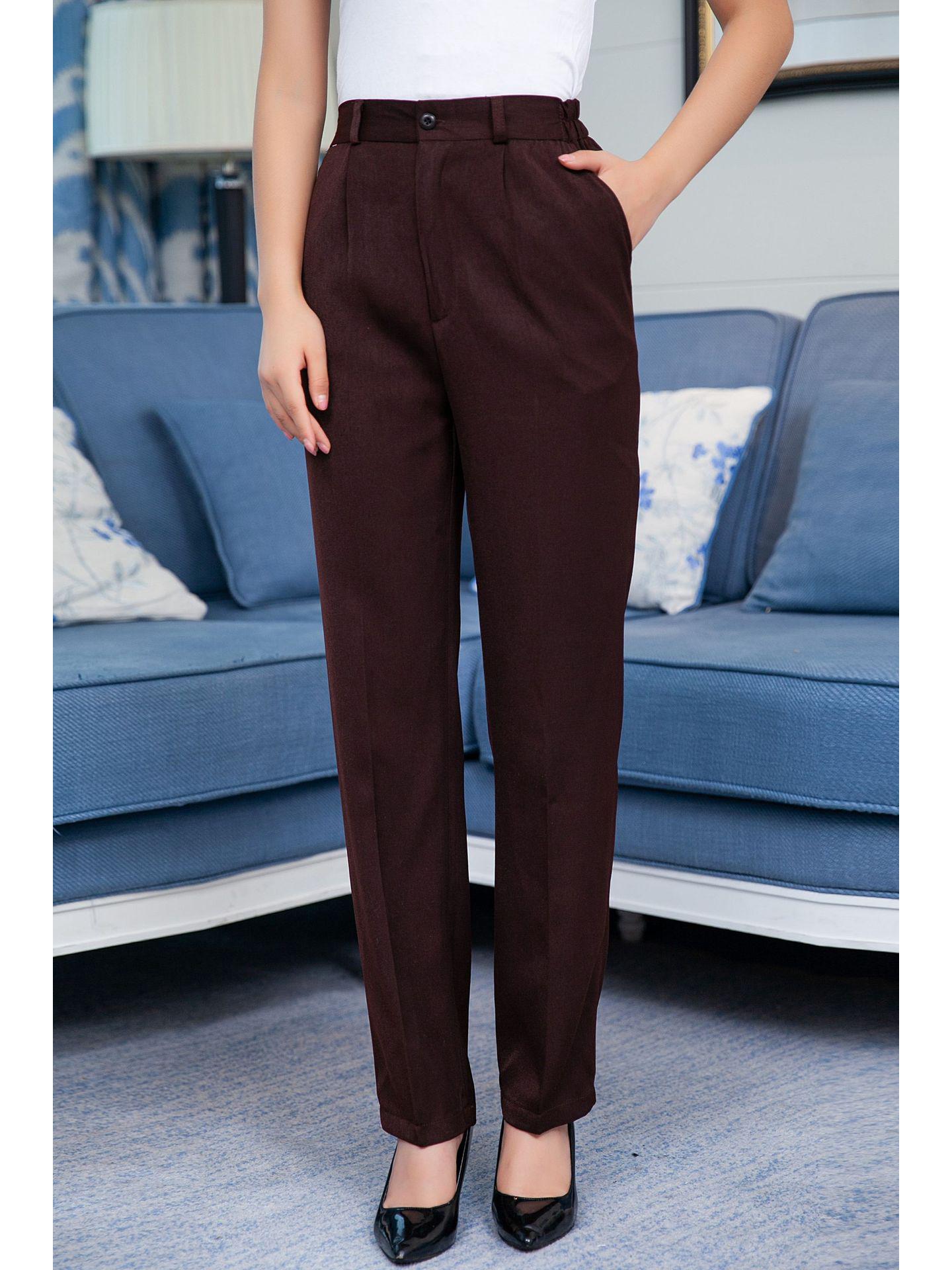 

Унисекс Эластичные Прямые Рабочие Брюки для Персонала Гостиничного Обслуживания Номеров XXL