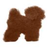 Peluca de Práctica para Peluquería Canina de Cuerpo Entero Esqueleto Modelo Opcional De Fibra Sintética Lisa Para Peinar Y Recortar