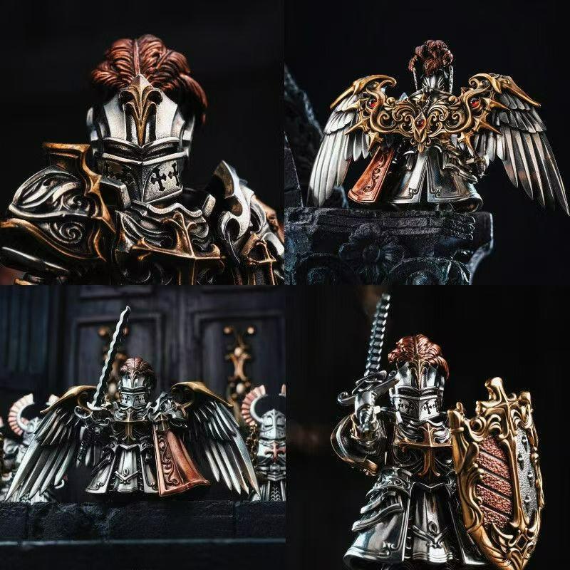 Original Paladin Figurine Magnetic Detachable Ornaments Great Player Crusader Home Desktop Decor Copper Pendant Gift Souvenir
