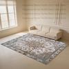 Persian Retro Geometric Large Living Room Carpet Washable Non-slip Decoration Home Kitchen Rug Soft Fluffy Bedroom Floor Mats