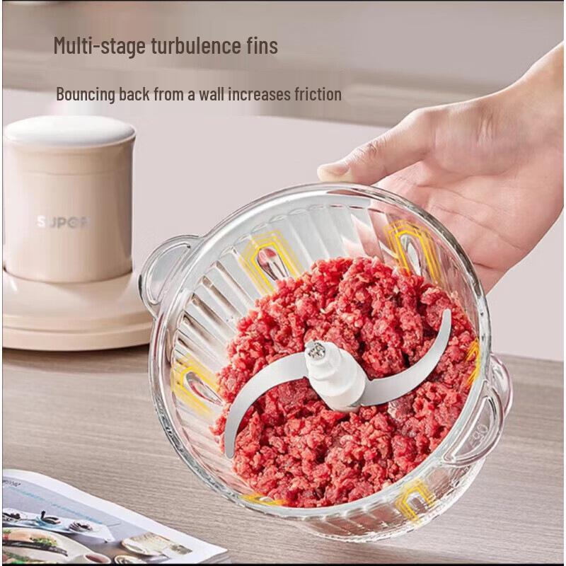 Supor JRY-C01B175 Meat Grinder - Single Speed, Anti-Jamming, Short Shaft