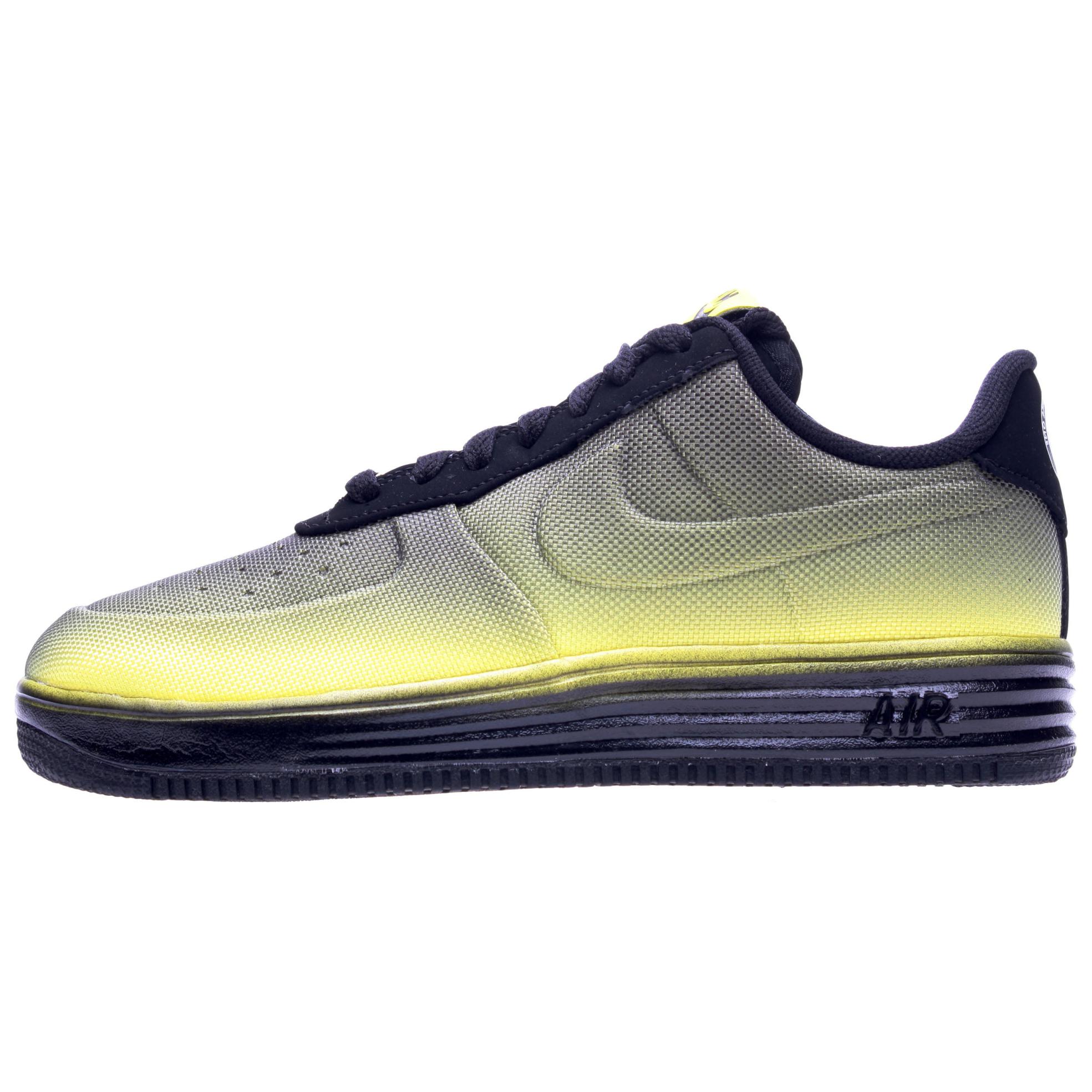 

New Nike Lunar Force 1 Vt Mesh Yellow Black 599499-700 45.5