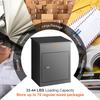 VEVOR Mailboxes for Outside 17.3"x13.8"x22.8", Galvanized Steel Package Delivery Boxes for Outside with Coded Lock, Anti-Theft Baffle