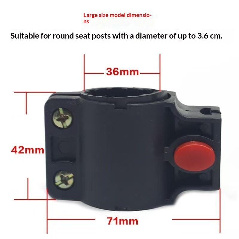 Travel Friendly Bicycle U Lock 1Pc Universal Anti-Theft Sturdy Durable Bike Lock for Road Mountain Bike Trips
