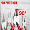 Heavy Duty Snap Rings Pliers Ergonomic Handle Circlip Pliers Internal Straight Tip Pliers External Straight Tip Pliers