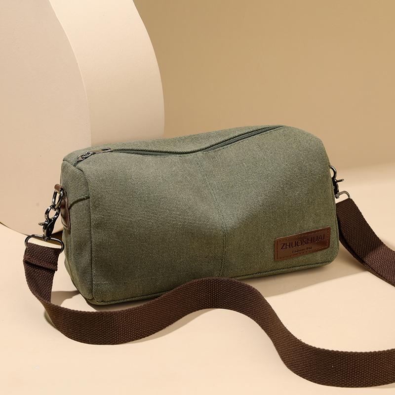 Herren Umhängetasche Schulter Messenger Bag Lässig Schlichtes Design Einfarbig Umhängetasche für Herren Sling Schultertasche Rucksack