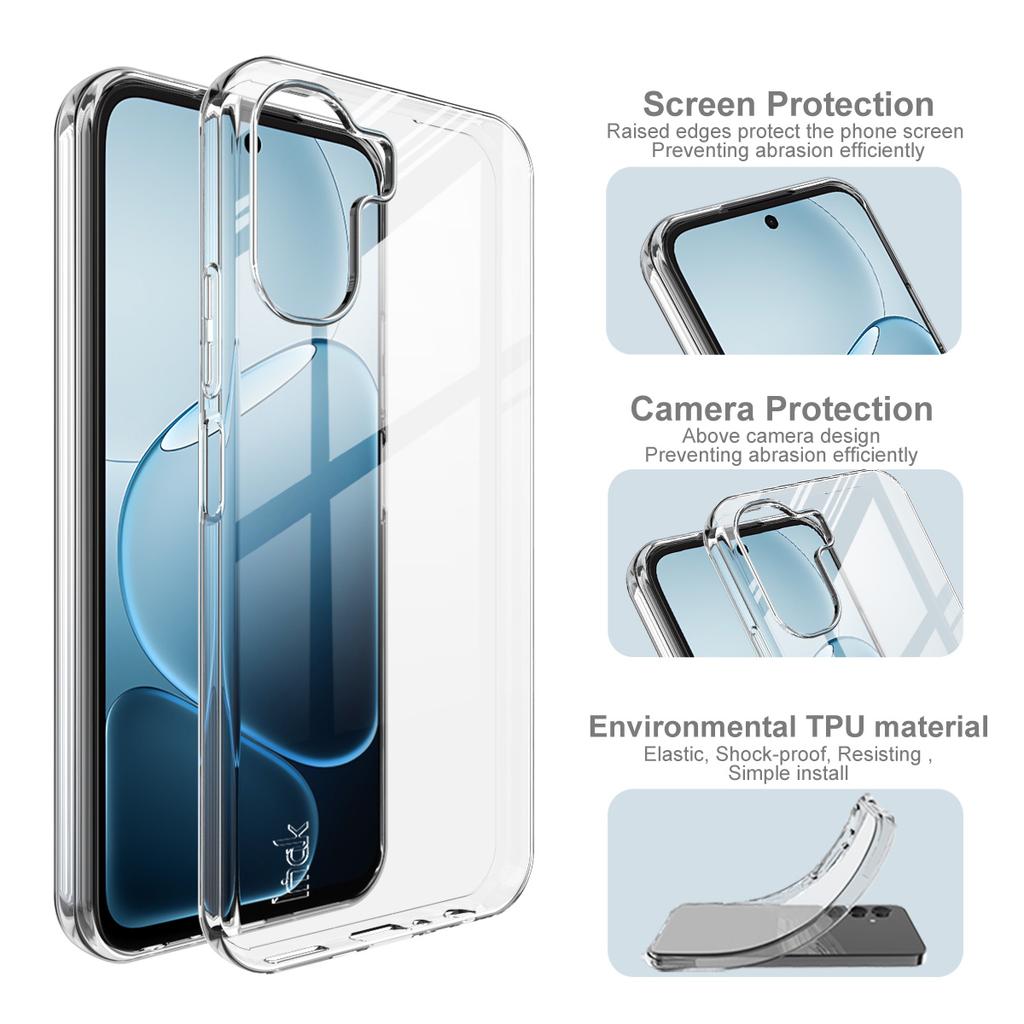 For OPPO A6x 4G 5G Phone Case IMAK Soft Slim Case UX-10 Series