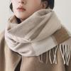 "2024 Luxurious Women's Wool Plaid Scarf - Colorful, Warm, Long with Tassels for Autumn & Winter"