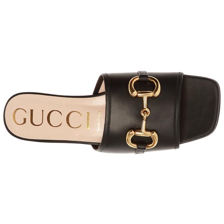 GUCCI Zumi 25mm Sandals (Unisex) Slide Slippers 623111 1RH00 1000