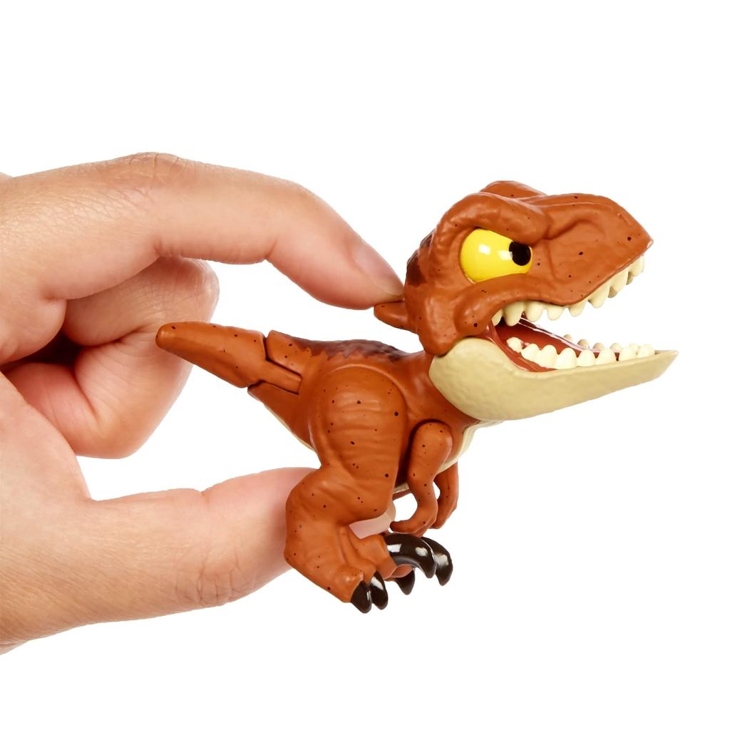 Jurassic World Snap Squad Attitude Velociraptor Figure