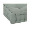 Coussin de sol 40 x 40 cm Horizon uni celadon
