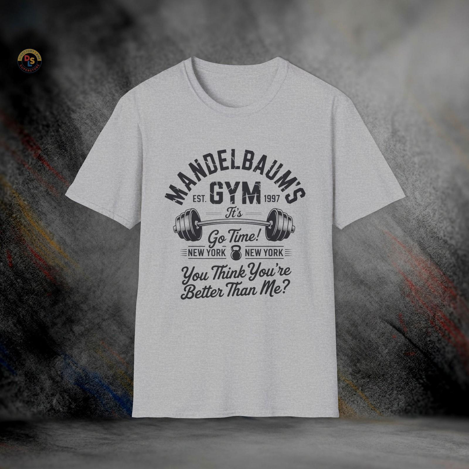 Mandelbaum’s Gym Seinfeld T-Shirt | Softstyle Tee S
