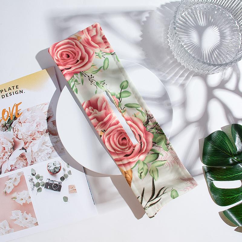 Trend Long Magic Twist Bow Tie Hairpin Styling Tool Floral Print Hairbands Korean Big Ponytail Holder Hair Accessories For Women