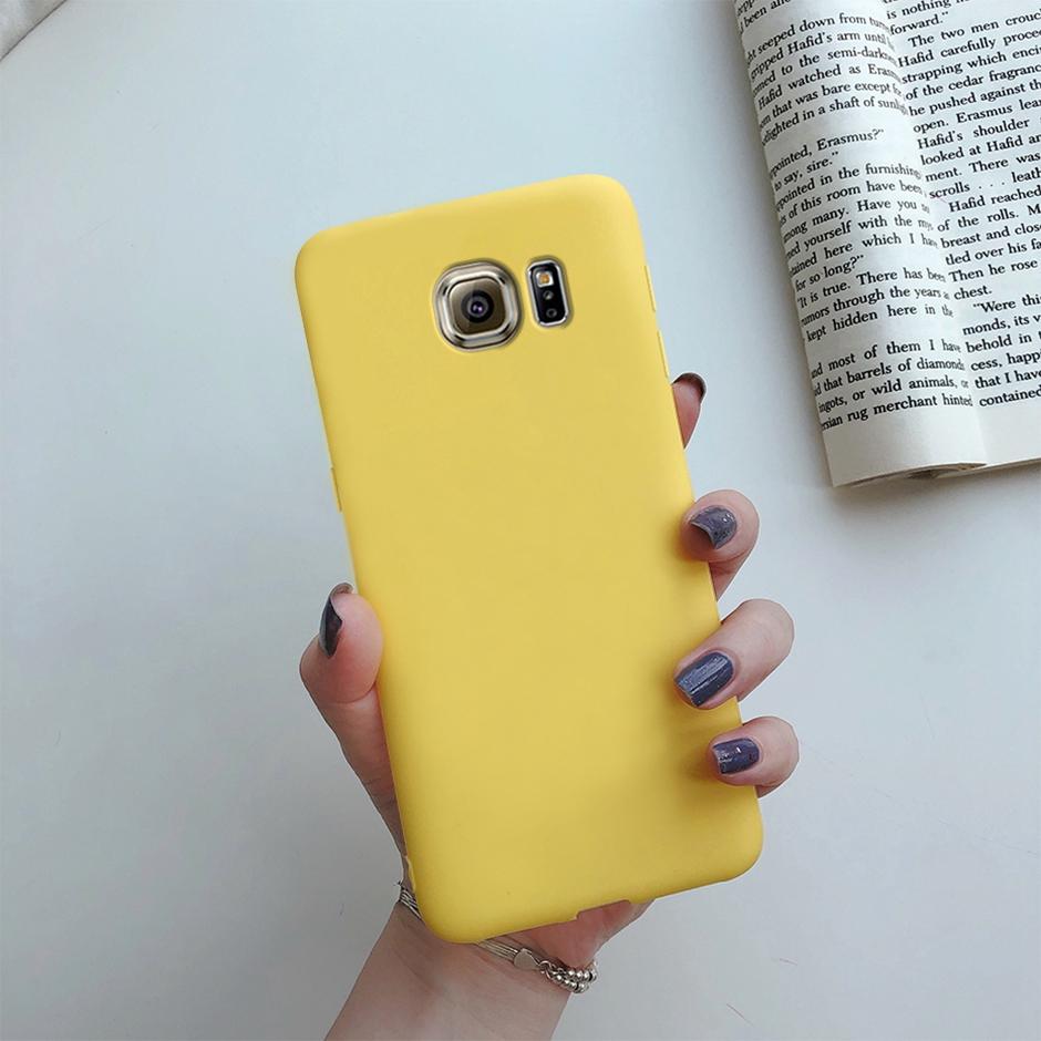 For Samsung Galaxy S6 S7 Edge Case Galaxy S8 S9 S10 Plus Back Cover Plain Shell for Samsung S10+ S9+ S8+ S10e Phone Cases Fundas